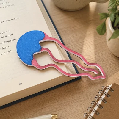 Bookmark Sứa Dễ Thương – STL In 3D
