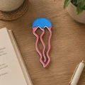 Bookmark Sứa Dễ Thương – STL In 3D - Thumbnail 3