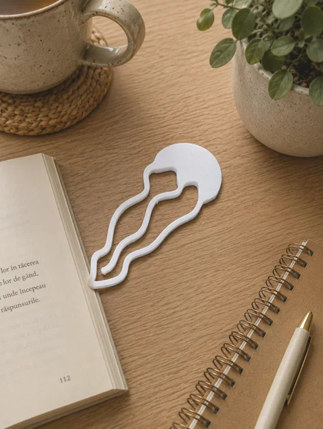 Bookmark Sứa Dễ Thương – STL In 3D - Image 4