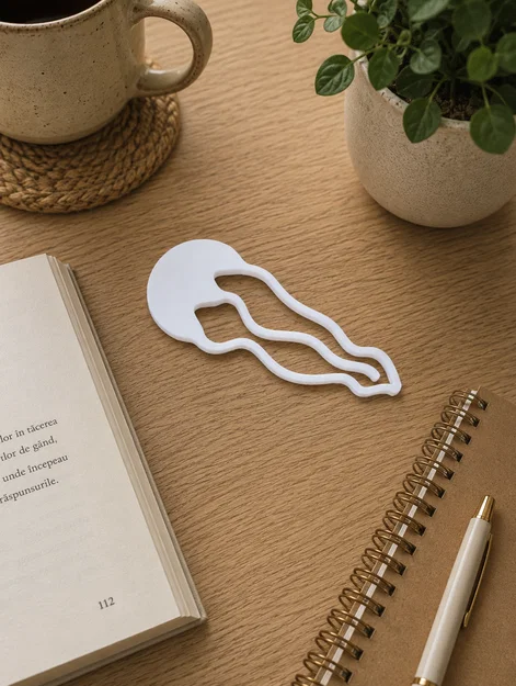Bookmark Sứa Dễ Thương – STL In 3D - Image 5