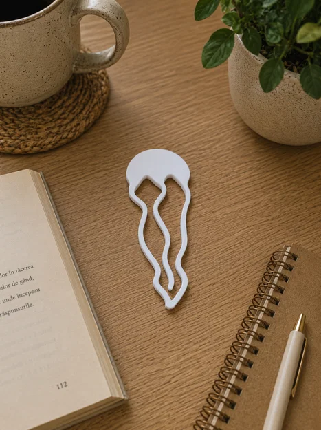 Bookmark Sứa Dễ Thương – STL In 3D - Image 6