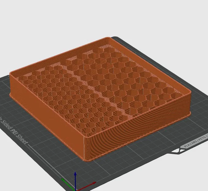 Khay 3D Tổ Ong Sắp Xếp Pin AA AAA Gọn Gàng Cho Ngăn Kéo - Image 1