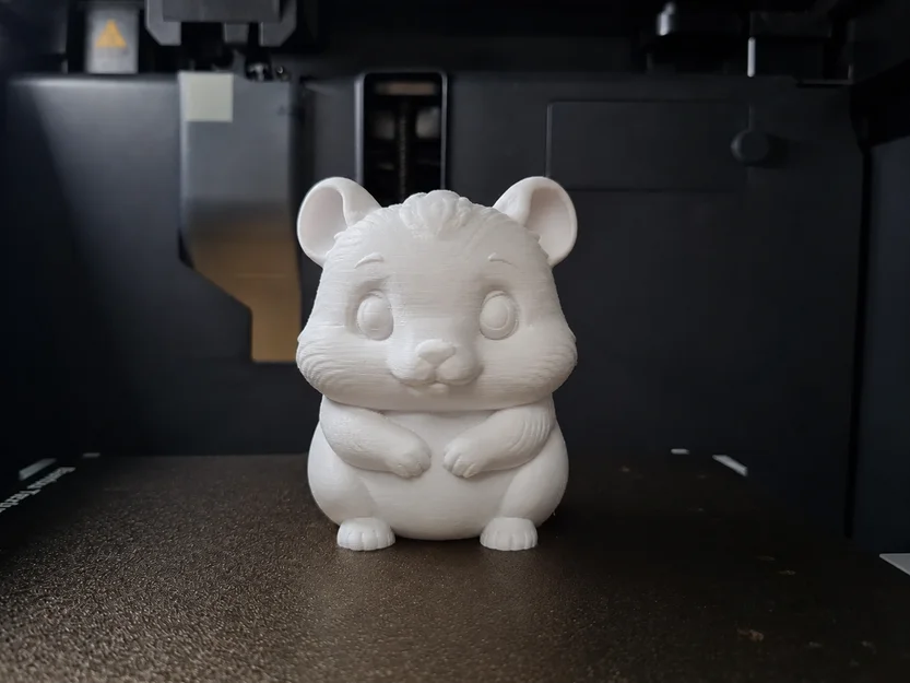 Mô hình in 3D Chibi Baby Hamster siêu đáng yêu - Image 1