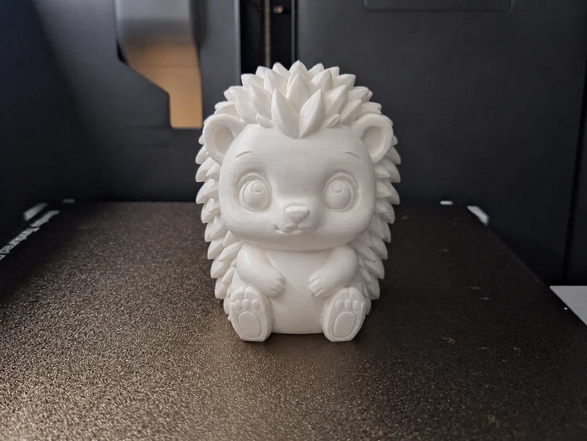 Mô hình Chibi Baby Hedgehog - File in 3D cực đáng yêu cho bàn làm việc - Image 1