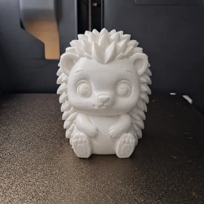 Mô hình Chibi Baby Hedgehog - File in 3D cực đáng yêu cho bàn làm việc