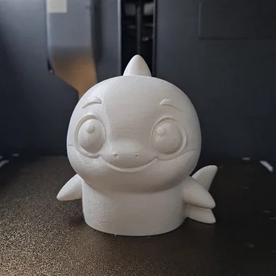 Mô hình 3D Chibi Baby Shark cực đáng yêu cho bé