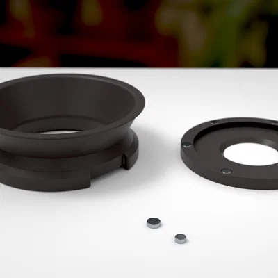 Phễu Portafilter 51mm và Mount Nam Châm (Delonghi Stilosa)