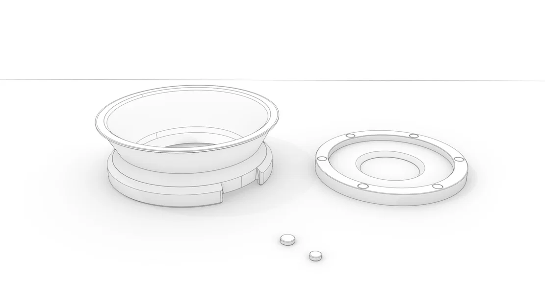 Phễu Portafilter 51mm và Mount Nam Châm (Delonghi Stilosa) - Image 3