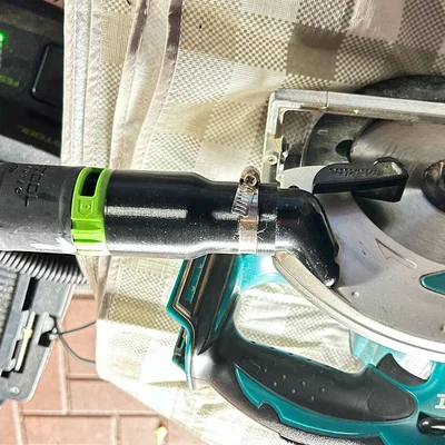 Bộ chuyển đổi ống hút bụi máy cưa Makita sang máy hút Festool 3D