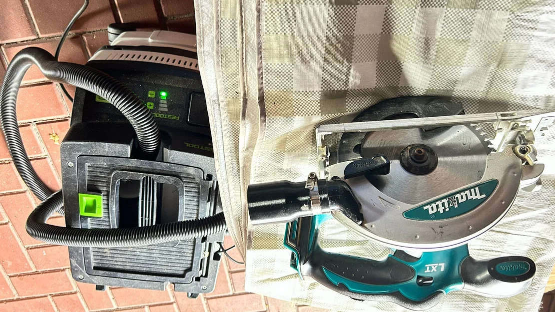 Bộ chuyển đổi ống hút bụi máy cưa Makita sang máy hút Festool 3D - Image 4