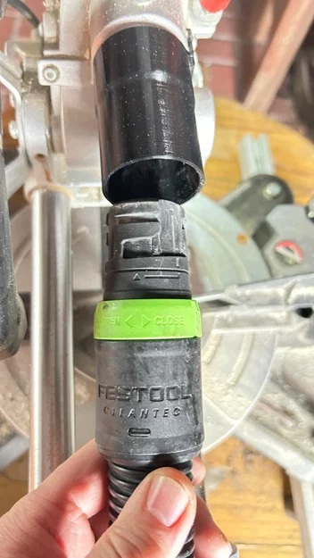 Đầu chuyển đổi ống hút bụi cho Metabo KSG 216 sang Festool FT-CT15E - Image 2