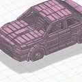Mô hình xe đua Crash Derby 3D - Phụ kiện boardgame độc đáo - Thumbnail 5