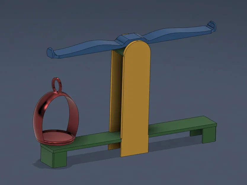 Cân Thăng Bằng Khay Lồng (Cage Balance Scale) - Image 2