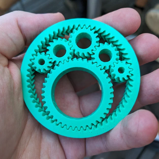 Bộ Bánh Răng Hành Tinh Lệch Tâm 6 (Eccentric Planetary Gears 6) - Image 1
