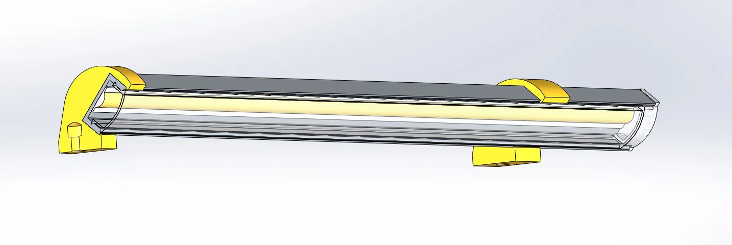 Ngàm gắn đèn LED cho máy in 3D FF AD5M - Image 1