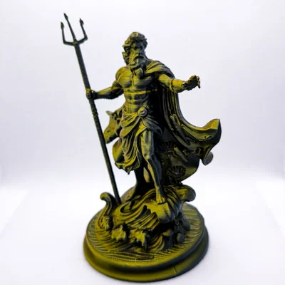 Tượng Poseidon (Greek Mythology) – Mô hình in 3D STL chi tiết cao