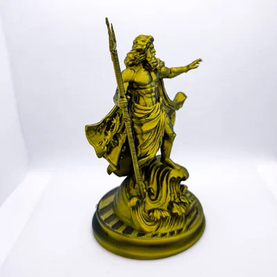 Tượng Poseidon (Greek Mythology) – Mô hình in 3D STL chi tiết cao