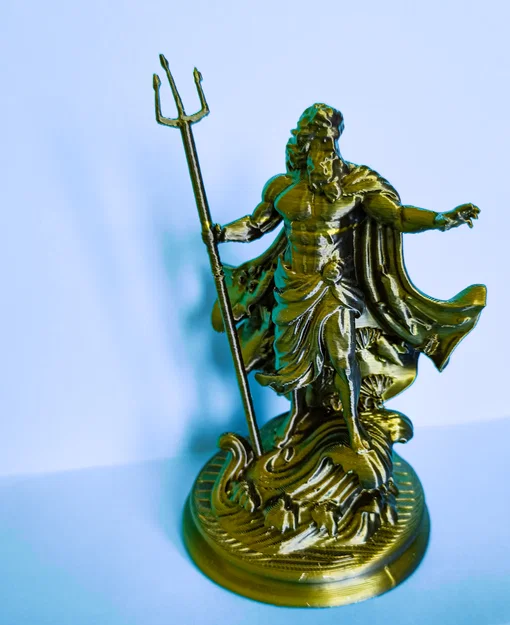 Tượng Poseidon (Greek Mythology) – Mô hình in 3D STL chi tiết cao - Image 5
