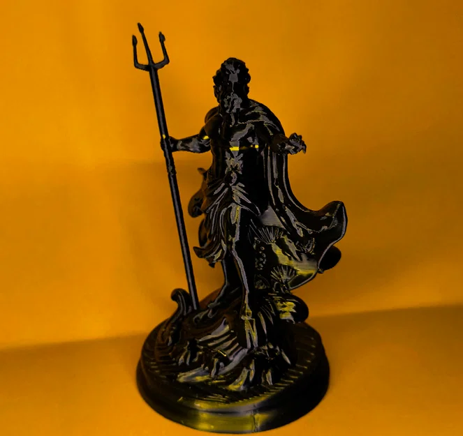 Tượng Poseidon (Greek Mythology) – Mô hình in 3D STL chi tiết cao - Image 7