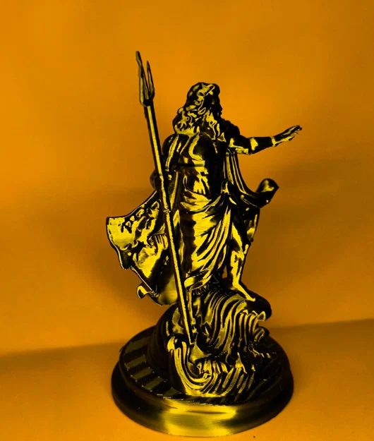 Tượng Poseidon (Greek Mythology) – Mô hình in 3D STL chi tiết cao - Image 8