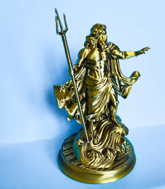 Tượng Poseidon (Greek Mythology) – Mô hình in 3D STL chi tiết cao - Image 9