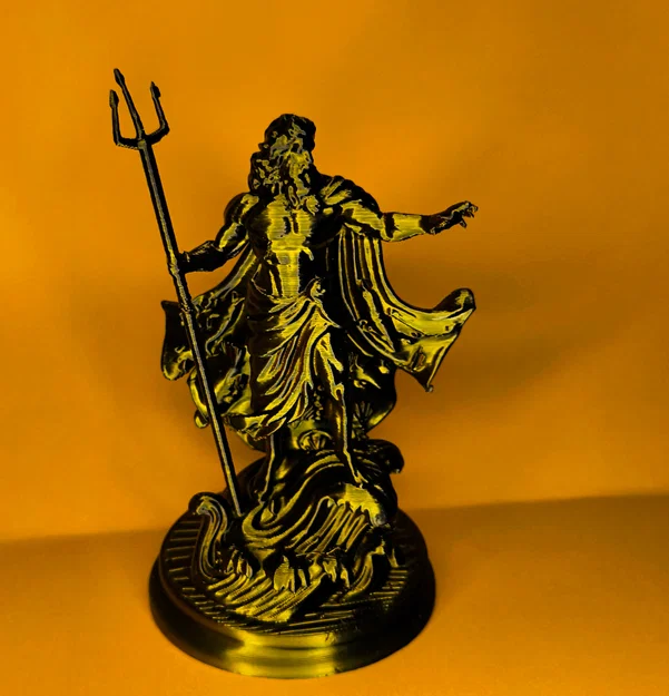 Tượng Poseidon (Greek Mythology) – Mô hình in 3D STL chi tiết cao - Image 10