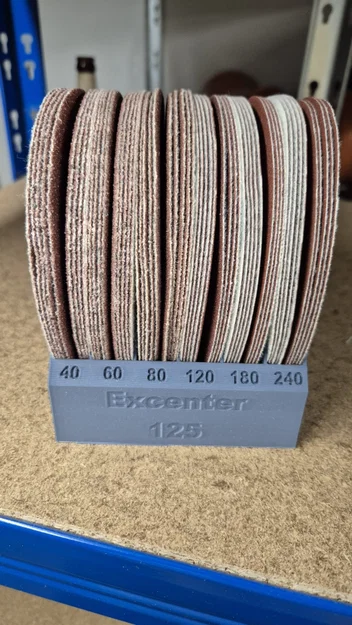 Khay giữ giấy nhám Excenter 125 mm (Schleifpapier Halter) - Image 1
