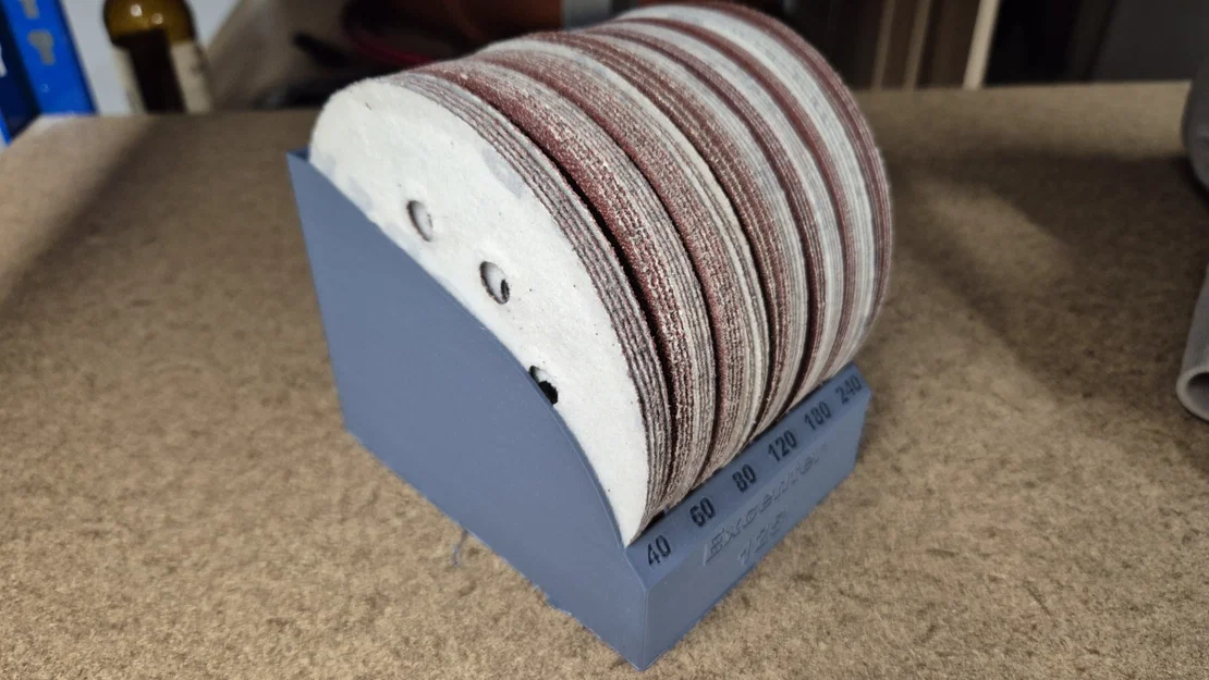 Khay giữ giấy nhám Excenter 125 mm (Schleifpapier Halter) - Image 2