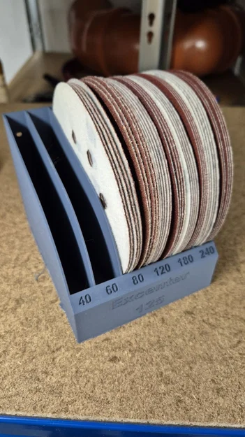 Khay giữ giấy nhám Excenter 125 mm (Schleifpapier Halter) - Image 3