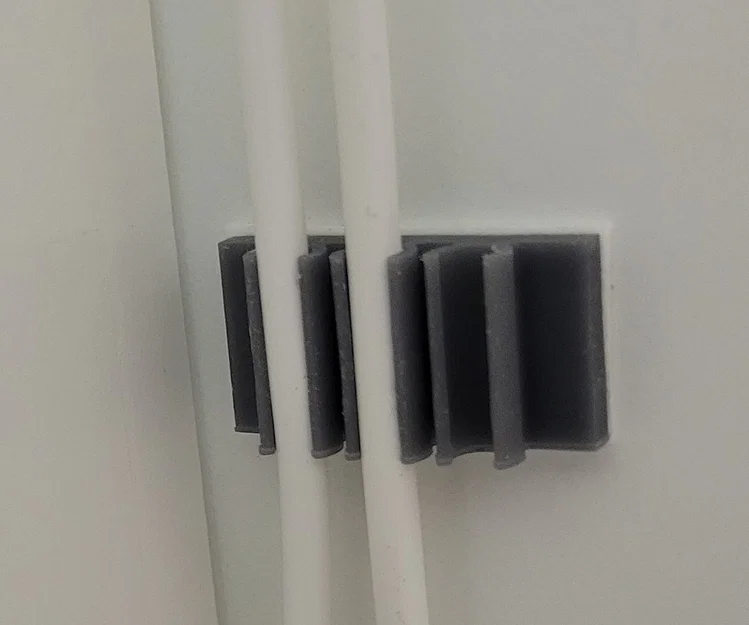 Kẹp cố định dây đèn LED tủ IKEA PAX 3.2mm (Wire Clamp) - Image 4
