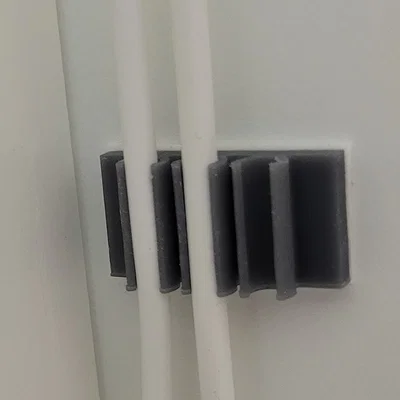 Kẹp cố định dây đèn LED tủ IKEA PAX 3.2mm (Wire Clamp)