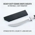 Vỏ bao dao Bowie siêu bền (PETG tối ưu cho vận chuyển an toàn) - Thumbnail 1