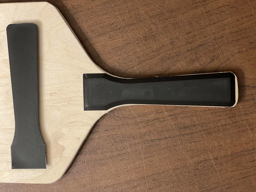 Khuôn vợt Pickleball gỗ Gen 2 (Gen 2 Wooden Pickleball Paddle Template) - Image 2