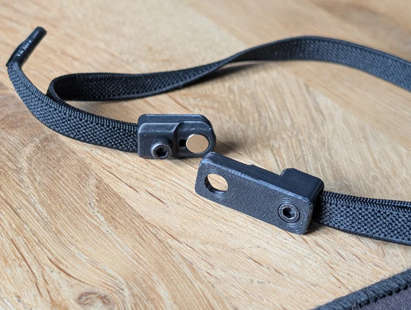 Kẹp khóa dây giày nam châm (Magnetic shoelaces lock clip) - Image 1