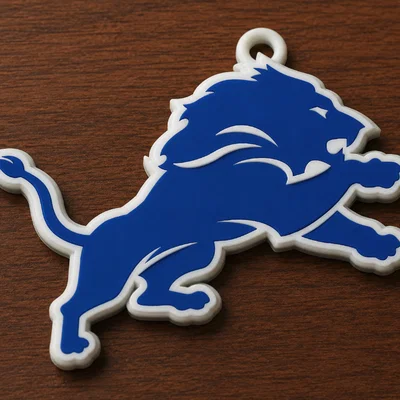 Mô hình dây chuyền Detroit Lions Oversized Fan Chain - Phụ kiện cho fan