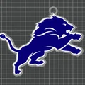 Mô hình dây chuyền Detroit Lions Oversized Fan Chain - Phụ kiện cho fan - Thumbnail 3