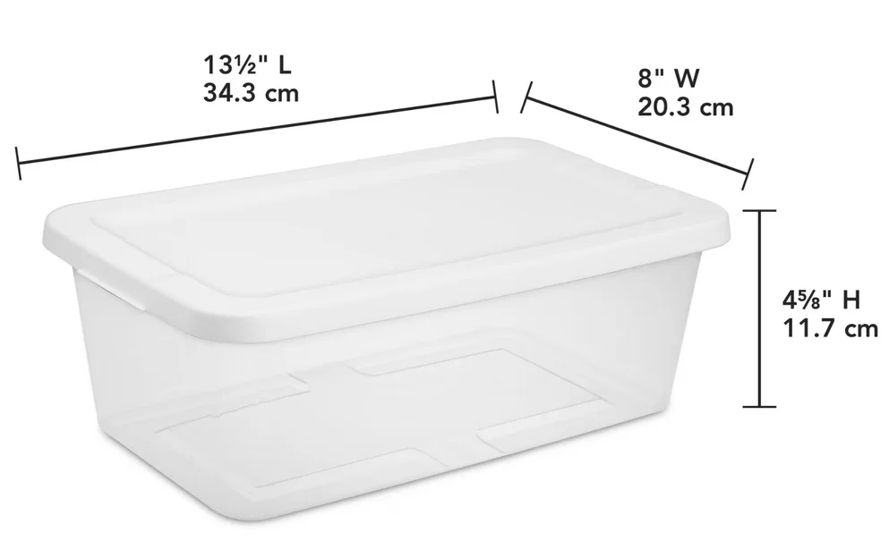 Vách chia ngăn cho thùng Sterilite 6qt - Image 2