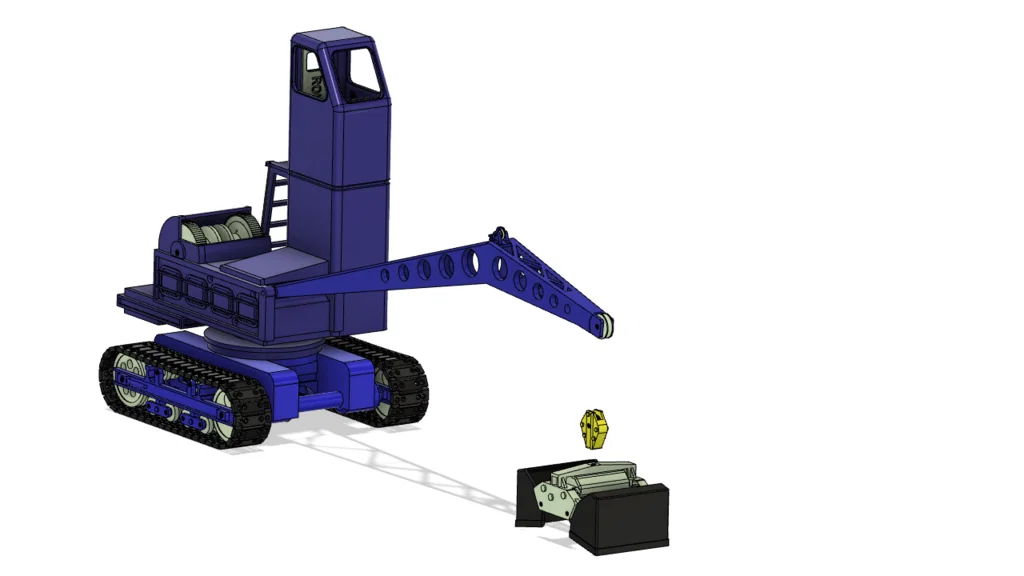 Cần cẩu tiếp than Bleichert RK3 (HSB) G-scale / 1:22.5 - Image 1