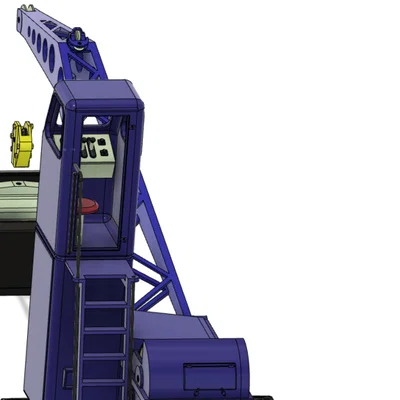 Cần cẩu tiếp than Bleichert RK3 (HSB) G-scale / 1:22.5