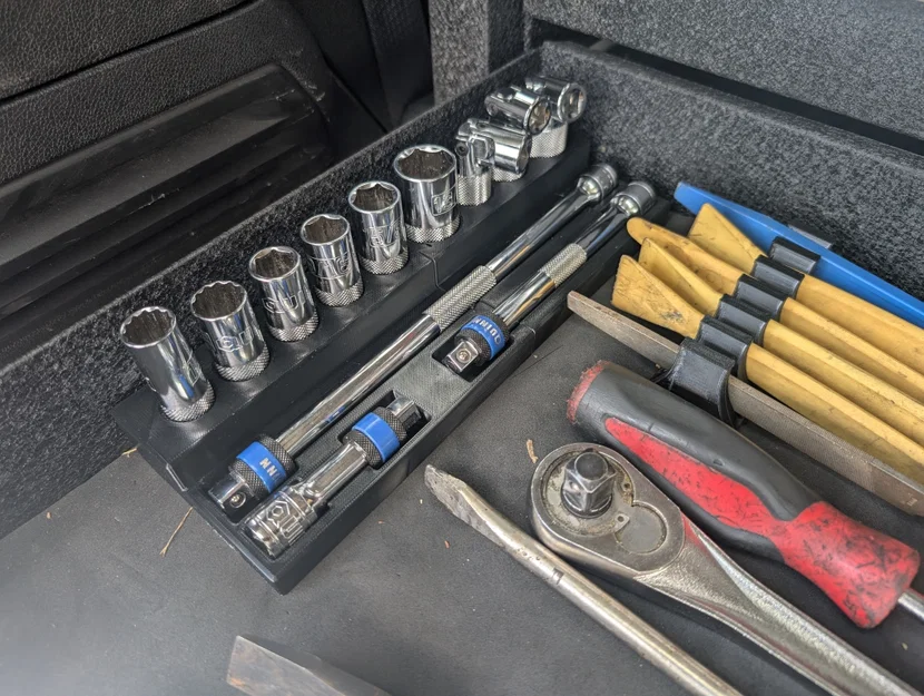 Khay sắp xếp bộ Quinn Spark Plug Socket Set - Magnetic Holder - Image 1