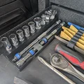 Khay sắp xếp bộ Quinn Spark Plug Socket Set - Magnetic Holder - Thumbnail 1