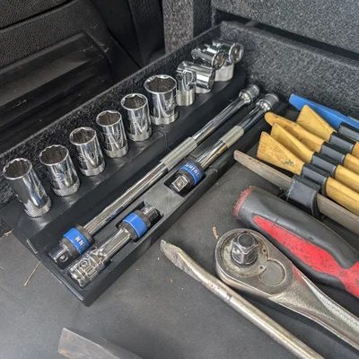 Khay sắp xếp bộ Quinn Spark Plug Socket Set - Magnetic Holder