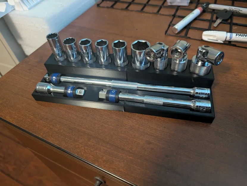 Khay sắp xếp bộ Quinn Spark Plug Socket Set - Magnetic Holder - Image 2
