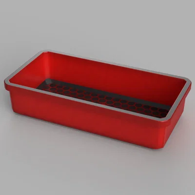Khay Milwaukee Packout Organizer Slim Bins (Comb Pattern)