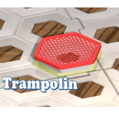 Trampolin cho marble run