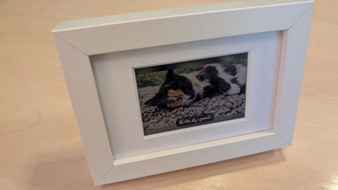 Khung Ảnh E-Ink Mini (Mini E-Ink Photo Frame) - Image 1