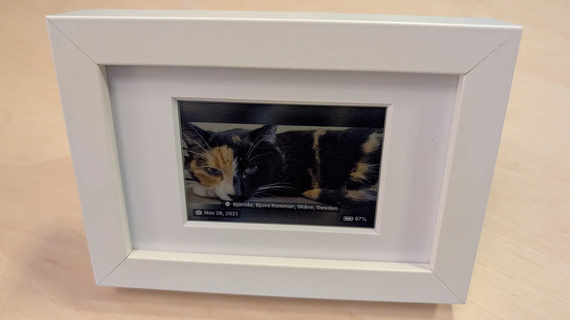 Khung Ảnh E-Ink Mini (Mini E-Ink Photo Frame) - Image 3