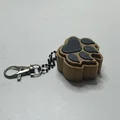 Móc Khóa Fidget Click Hình Bàn Chân Cún (Dog Paw Clicker) - Thumbnail 3