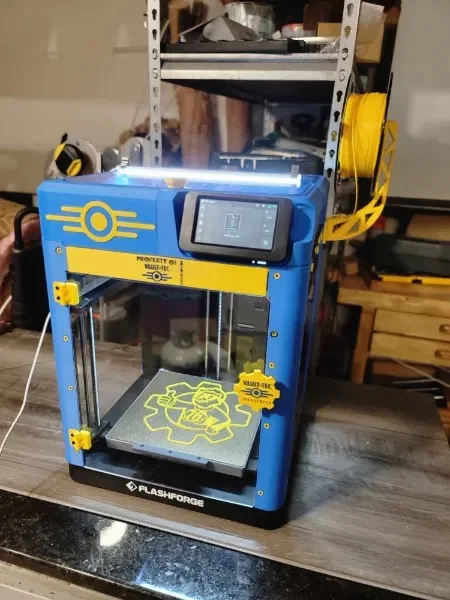 Vỏ bọc Flashforge Adventurer 5M – Fallout Edit (Vault-Tec) - Image 2