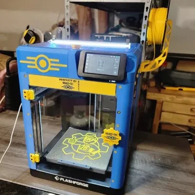 Vỏ bọc Flashforge Adventurer 5M – Fallout Edit (Vault-Tec)